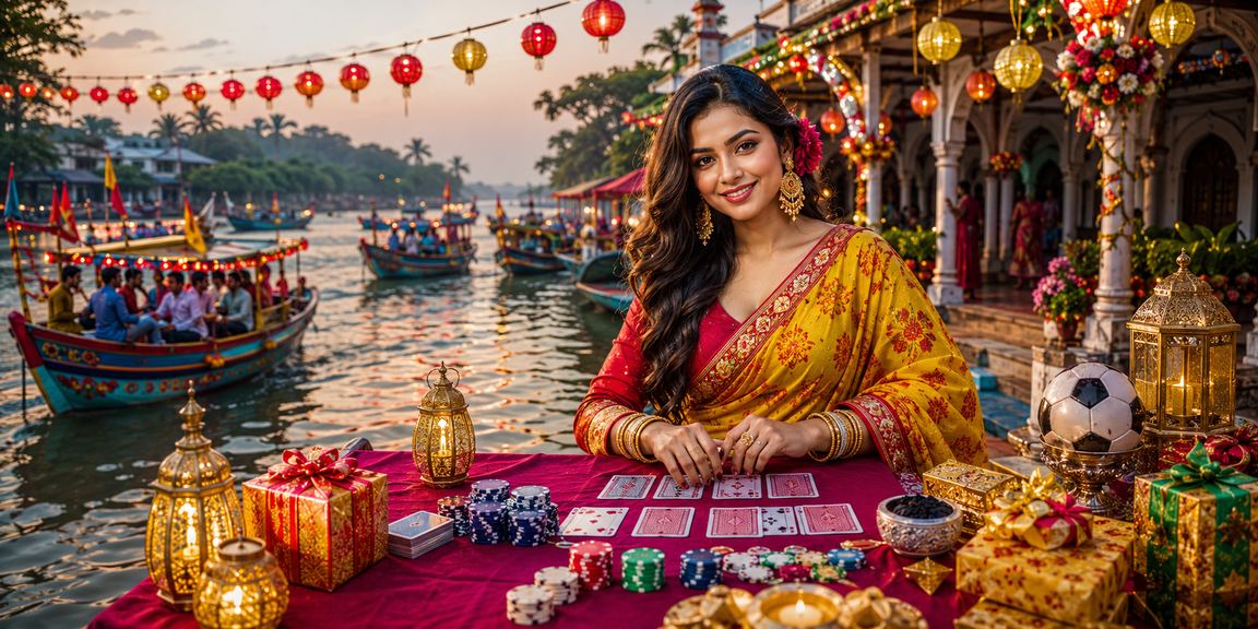 বরিশালে ঈদ উৎসবে আন্দর বাহার খেলার উৎসাহী মুহূর্ত